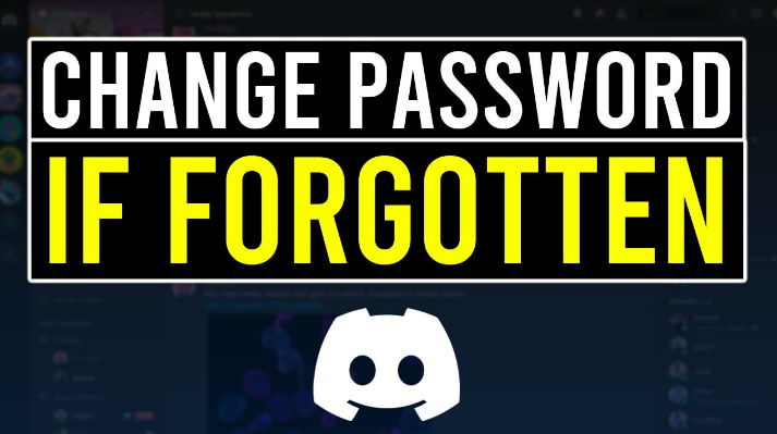 Change Your Discord Password if You've Forgotten