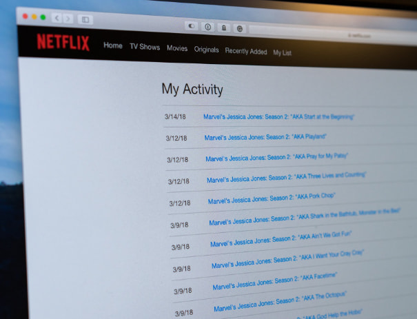 Delete Your Netflix Viewing History