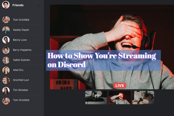 How to Show You're Streaming on Discord