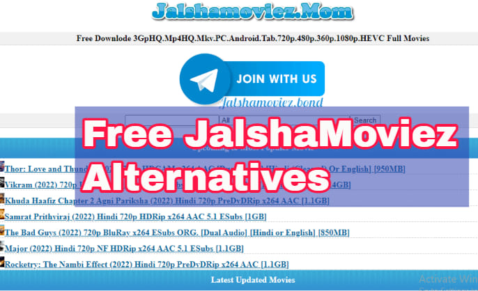 JalshaMoviez Alternatives