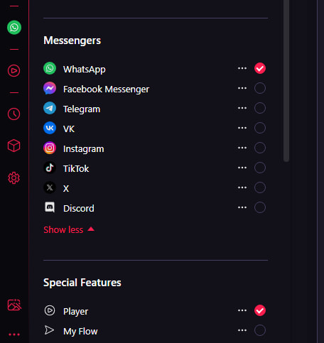 Plus Icon to Add a New Item discord