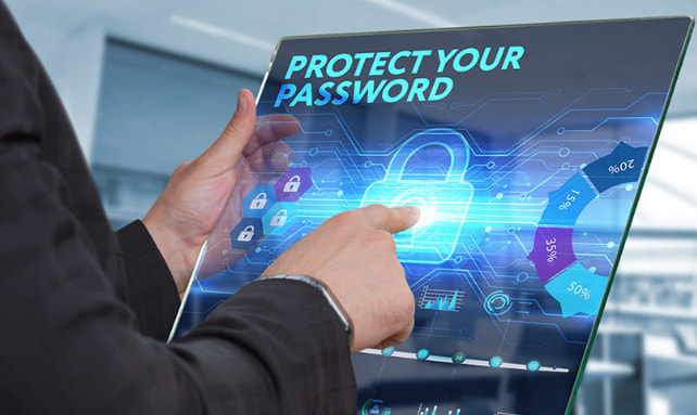 Protect your data with strong passwords