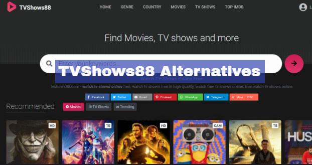 TVShows88 Alternatives