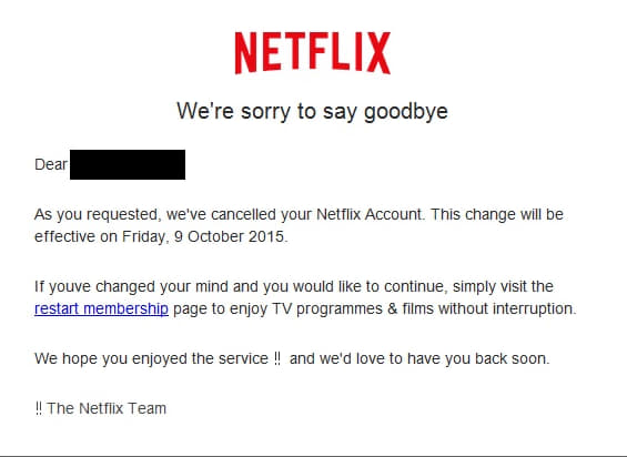 Tell if a Netflix Email is Legit