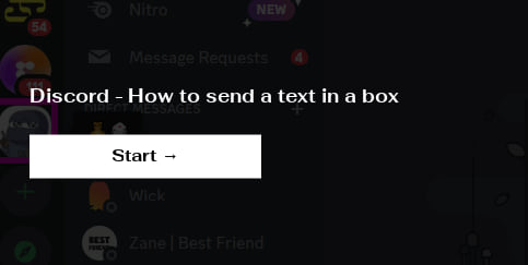 Text Boxes on Discord