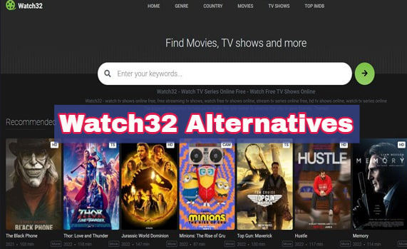 Watch32 Alternatives