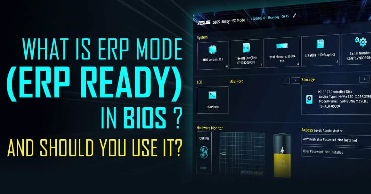What exaclty is ErP in BIOS