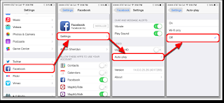 Disable Facebook's autoplay feature