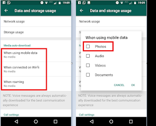 WhatsApp – Disable Auto-Downloading Media